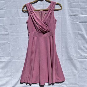 Women's SZ Small Grace Karin Sleeveless V-Neck Fit Flare Cocktail Party Dress